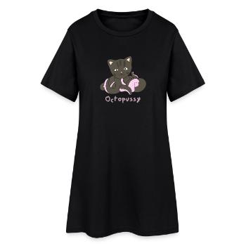 Octopussy - Robe T-shirt Femme - noir - Devant