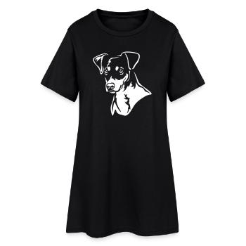 Bodeguero Andaluz Kopf "Black Edition" - Frauen T-Shirt-Kleid - Schwarz - Vorne