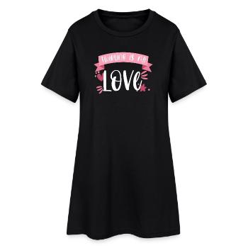 Baton Twirling Sport Leidenschaft Geschenk - Frauen T-Shirt-Kleid - Schwarz - Vorne