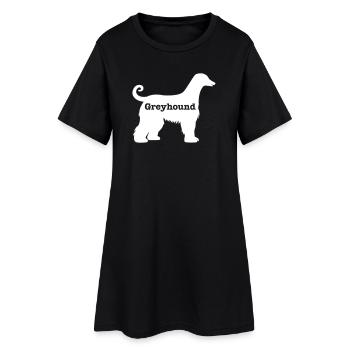 Greyhound - Women’s T-Shirt Dress - black - Front