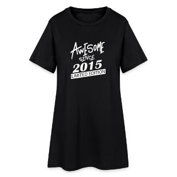 2015 - Vintage 2015 - Fantastic since 2015 - Women’s T-Shirt Dress - black - Front