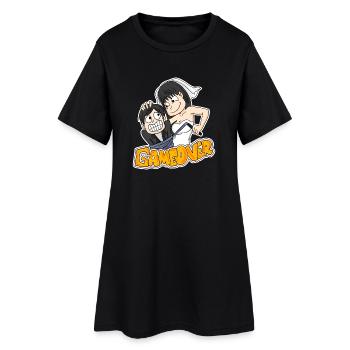Game Over Mariage Cadeau drôle - Robe T-shirt Femme - noir - Devant