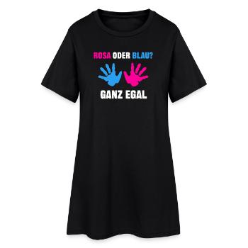 Mama Schwangerschaft Baby Statement Schwanger - Frauen T-Shirt-Kleid - Schwarz - Vorne