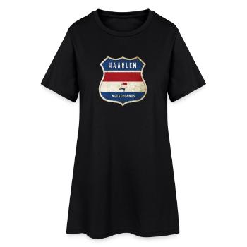 Design des armoiries de Haarlem, Pays-Bas - Robe T-shirt Femme - noir - Devant