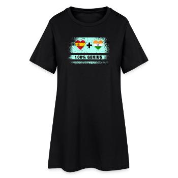 L’Espagne et l’Inde font 100% de génie - Robe T-shirt Femme - noir - Devant