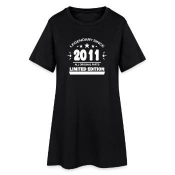 2011 - Born 2011 - Women’s T-Shirt Dress - black - Front