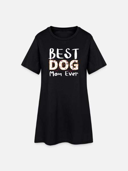 Meilleure Maman Chien - Robe T-shirt Femme - noir