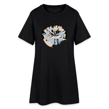 Perfect design for your swimming outfit - Women’s T-Shirt Dress - black - Front