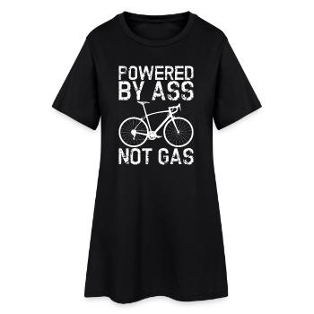 Propulsé par des basses, pas du gaz - Robe T-shirt Femme - noir - Devant