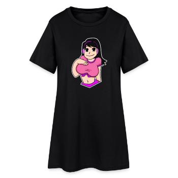 Anime - Women’s T-Shirt Dress - black - Front