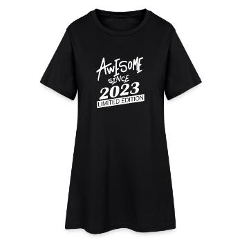 2023 - Millésime 2023 - Fantastique depuis 2023 - Robe T-shirt Femme - noir - Devant
