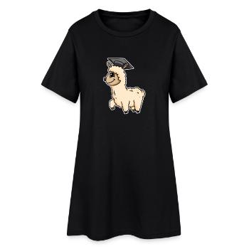Master Alpaga - Robe T-shirt Femme - noir - Devant