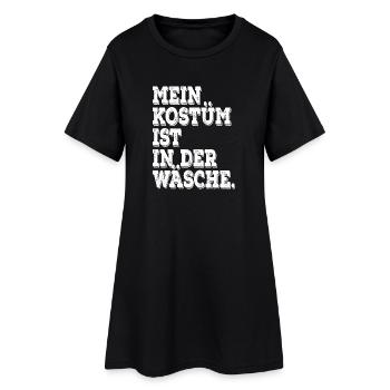 Kostüm Ist In Der Wäsche Köln Karneval Verkleidung - Frauen T-Shirt-Kleid - Schwarz - Vorne