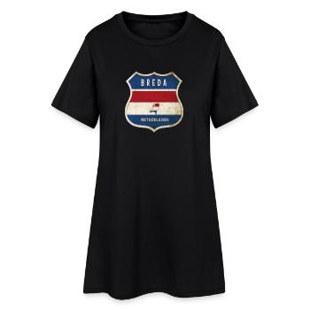 Design des armoiries de Breda, Pays-Bas - Robe T-shirt Femme - noir - Devant