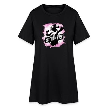 Mère, fête des mères, meilleure maman de tous les temps - Robe T-shirt Femme - noir - Devant