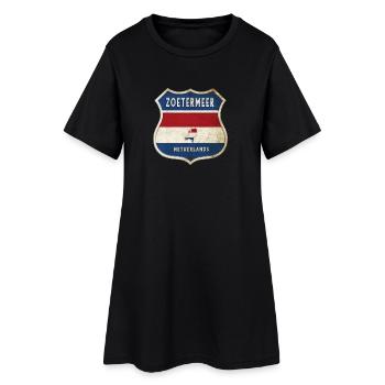 Design du blason de Zoetermeer, Pays-Bas - Robe T-shirt Femme - noir - Devant