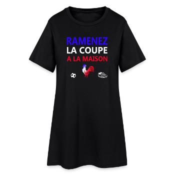 RAMENEZ LA COUPE A LA MAISON - Robe T-shirt Femme - noir - Devant