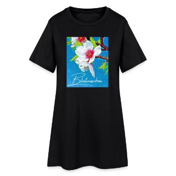 Blossom Beautiful - Vocabulaire - Mots oubliés - Robe T-shirt Femme - noir - Devant