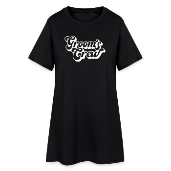 Groom’s Crew Bachelor Party Squad Matching Group - Robe T-shirt Femme - noir - Devant
