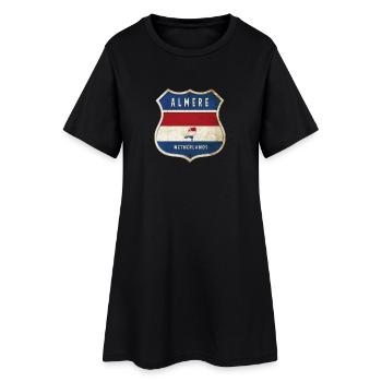 Design du blason d'Almere, Pays-Bas - Robe T-shirt Femme - noir - Devant