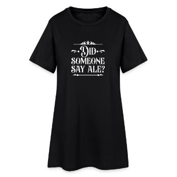 Marché médiéval - Robe T-shirt Femme - noir - Devant