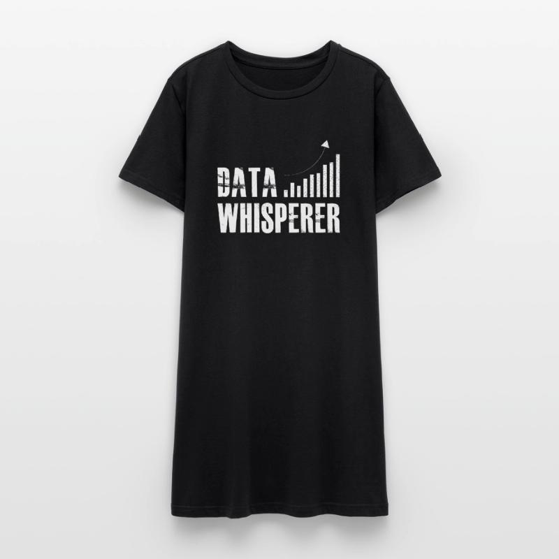 Data Whisperer Science Analyst Software Engineer Women’s T-Shirt Dress