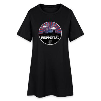 Match à domicile de Wuppertal Skyline - Robe T-shirt Femme - noir - Devant