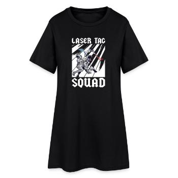 Laser Tag Squad - Robe T-shirt Femme - noir - Devant