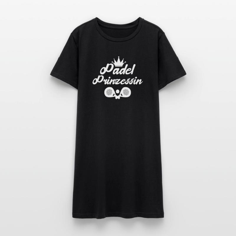 Setback Padel Player Statement Racket Balls Women’s T-Shirt Dress