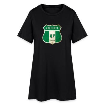 Design du drapeau d'Abeokuta Nigeria - Robe T-shirt Femme - noir - Devant