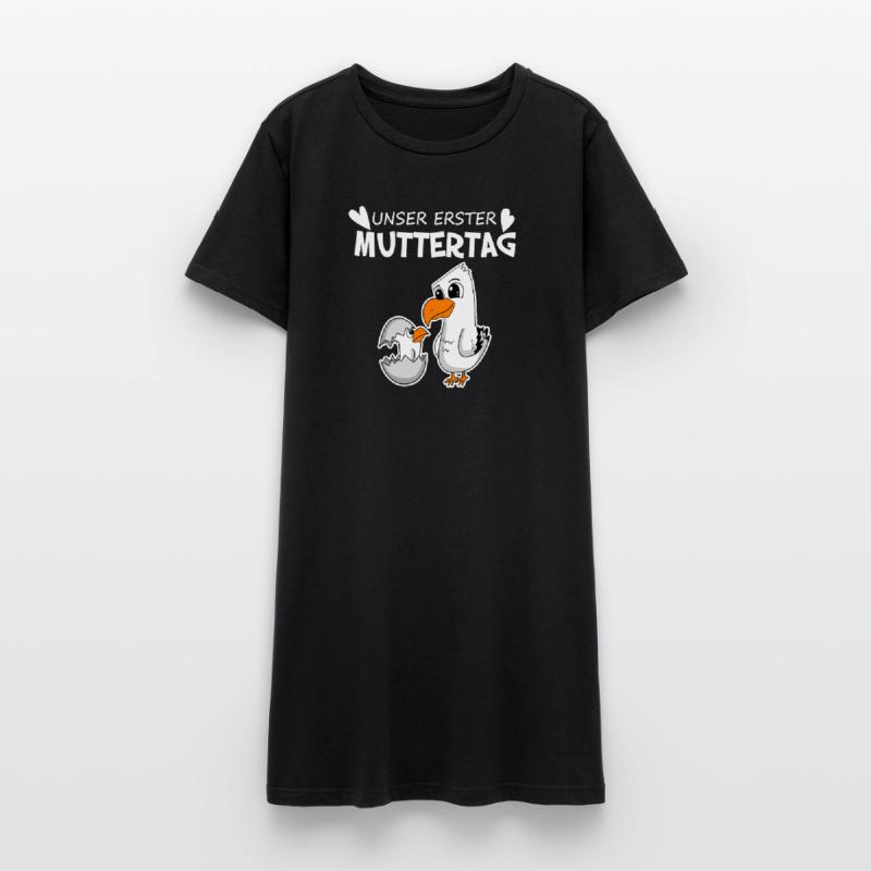 Muttertag - erster Muttertag Geschenk Frauen T-Shirt-Kleid