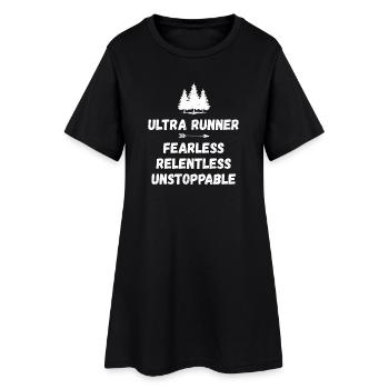 Ultra Runner - Intrépide. Implacable. Imparable. - Robe T-shirt Femme - noir - Devant
