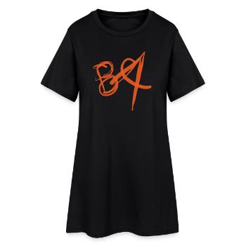 Idée cadeau pour le baccalauréat ès arts - Robe T-shirt Femme - noir - Devant