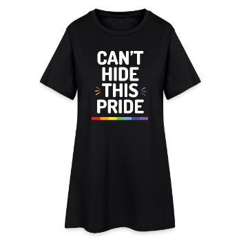 Pride Month - Can't Hide This Pride - Women’s T-Shirt Dress - black - Front