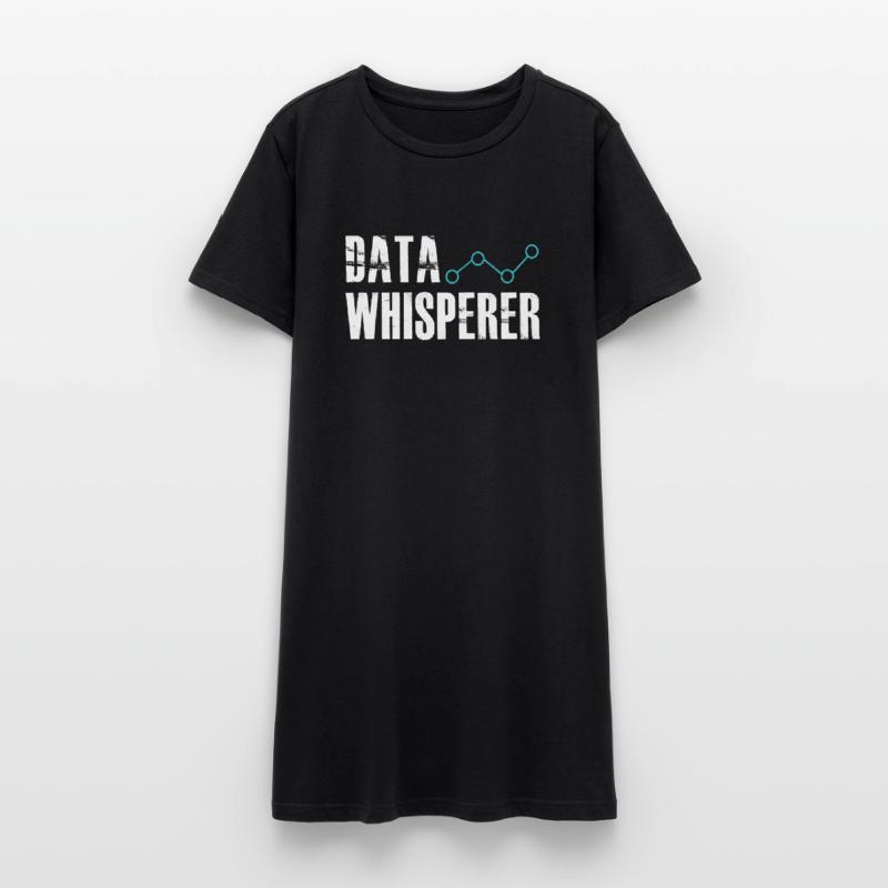 Data Whisperer Science Analyst Software Engineer Women’s T-Shirt Dress