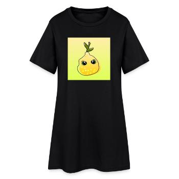 Lemon Lemon Food - Women’s T-Shirt Dress - black - Front