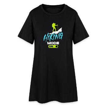 Glacier Randonnée Randonneurs Montagnes Visites de déclaration - Robe T-shirt Femme - noir - Devant