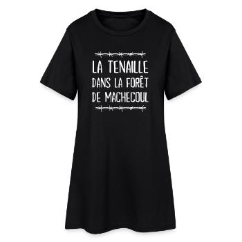 la septième compagnie, la 7ème compagnie - Robe T-shirt Femme - noir - Devant