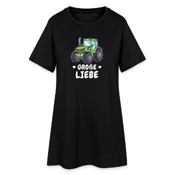 Tracteur de véhicule utilitaire Déclaration de l’agriculteur Champ de tracteur - Robe T-shirt Femme - noir - Devant