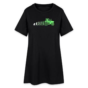 Véhicule utilitaire Tracteur Evolution Véhicule Bauer Field - Robe T-shirt Femme - noir - Devant