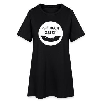 Egal Wurscht Bratwurst lustige Sprüche Grillen Fan - Frauen T-Shirt-Kleid - Schwarz - Vorne