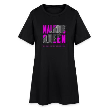 Reine Malinois - Robe T-shirt Femme - noir - Devant