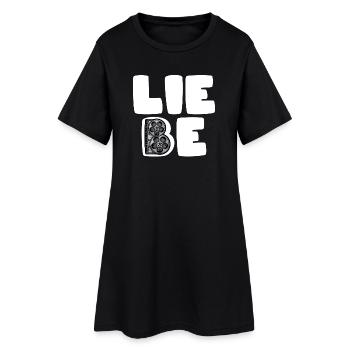 Filme Movies Spruch Kinoabend Filmabend Serien - Frauen T-Shirt-Kleid - Schwarz - Vorne