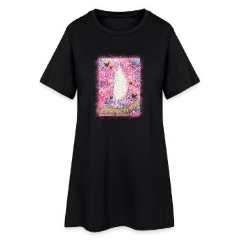 Love Angel Feather Security - Sonja Ariel - Robe T-shirt Femme - noir - Devant