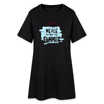 Never Forget This Summer - Women’s T-Shirt Dress - black - Front