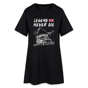 La légende de Landy ne meurt jamais - Robe T-shirt Femme - noir - Devant