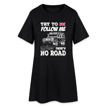 Landy essaie de me suivre quand il n’y a pas de route - Robe T-shirt Femme - noir - Devant