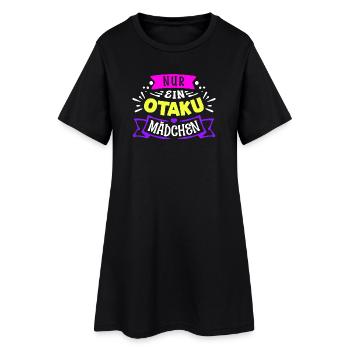 Heart Anime Girl Statement Otaku Manga Japan - Robe T-shirt Femme - noir - Devant