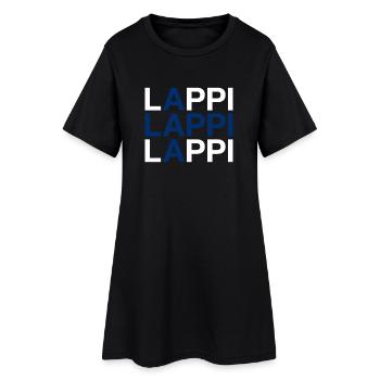 LAPPI Finlande Suomi Finlande Drapeau - Robe T-shirt Femme - noir - Devant