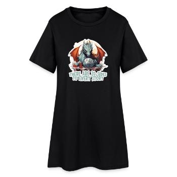 Chemise Dragon W20 Cube Fantasy RPG - Robe T-shirt Femme - noir - Devant